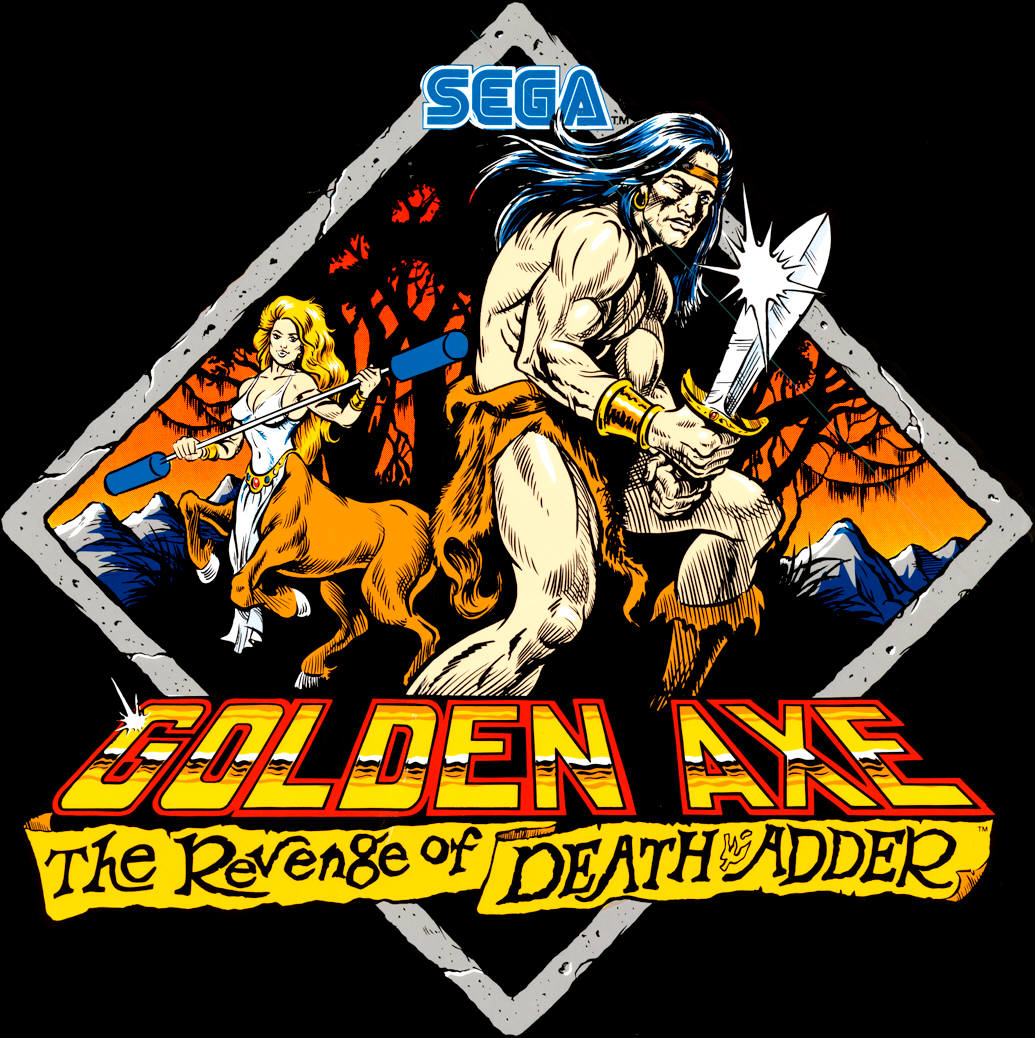 Golden Axe The Revenge Of Death Adder Art Segashin Force Elite